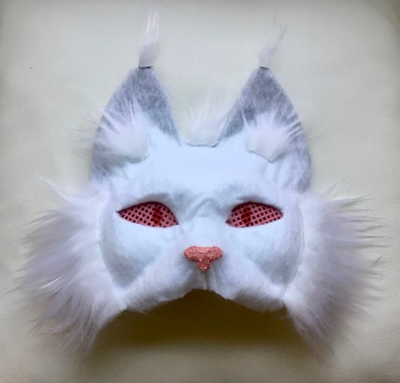 Handmade Custom Cat Mask - Made to Order Commissions (Do Not Buy w/out Messaging First) - Please See Description in "Item Details" tab!