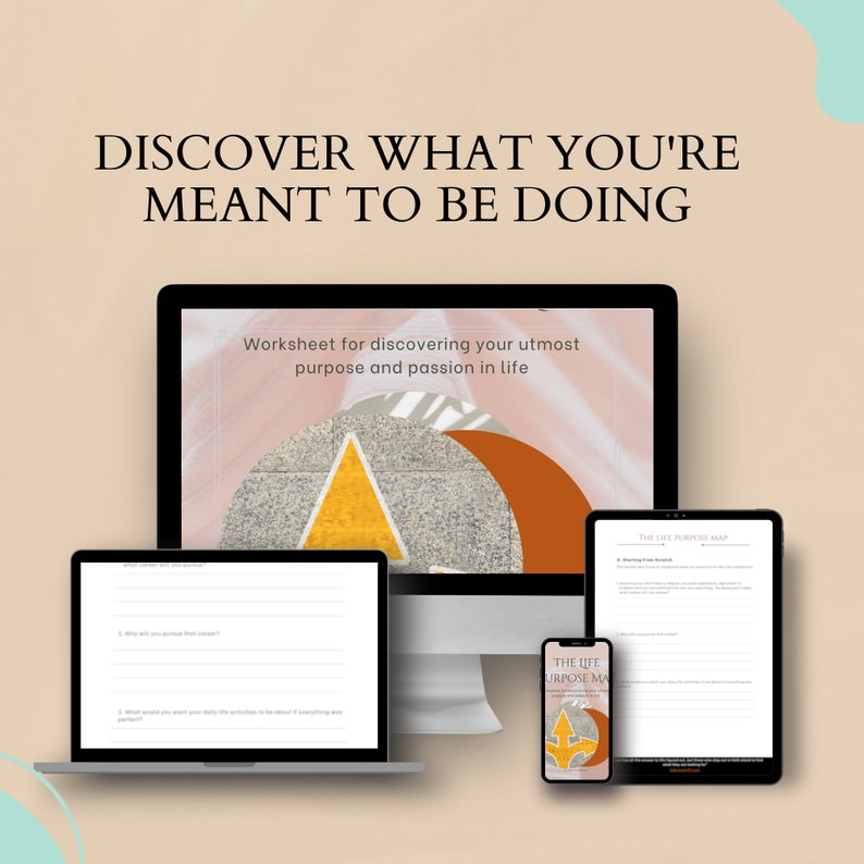 Career Planner Career Planning Journal Digital Career Path Finding Your Right Career Workbook 