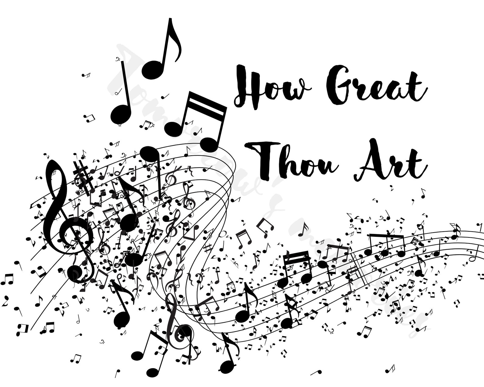 How Great Thou Art Etsy