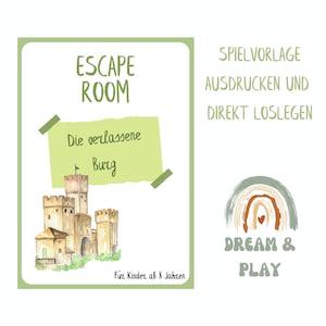 Escape Room - The Abandoned Castle - for children aged 8 and over - German
