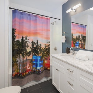 Sunset Shower Curtains
