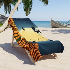 Halloween Beach Towel