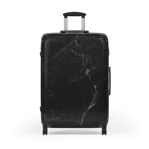 Matte Black Suitcase