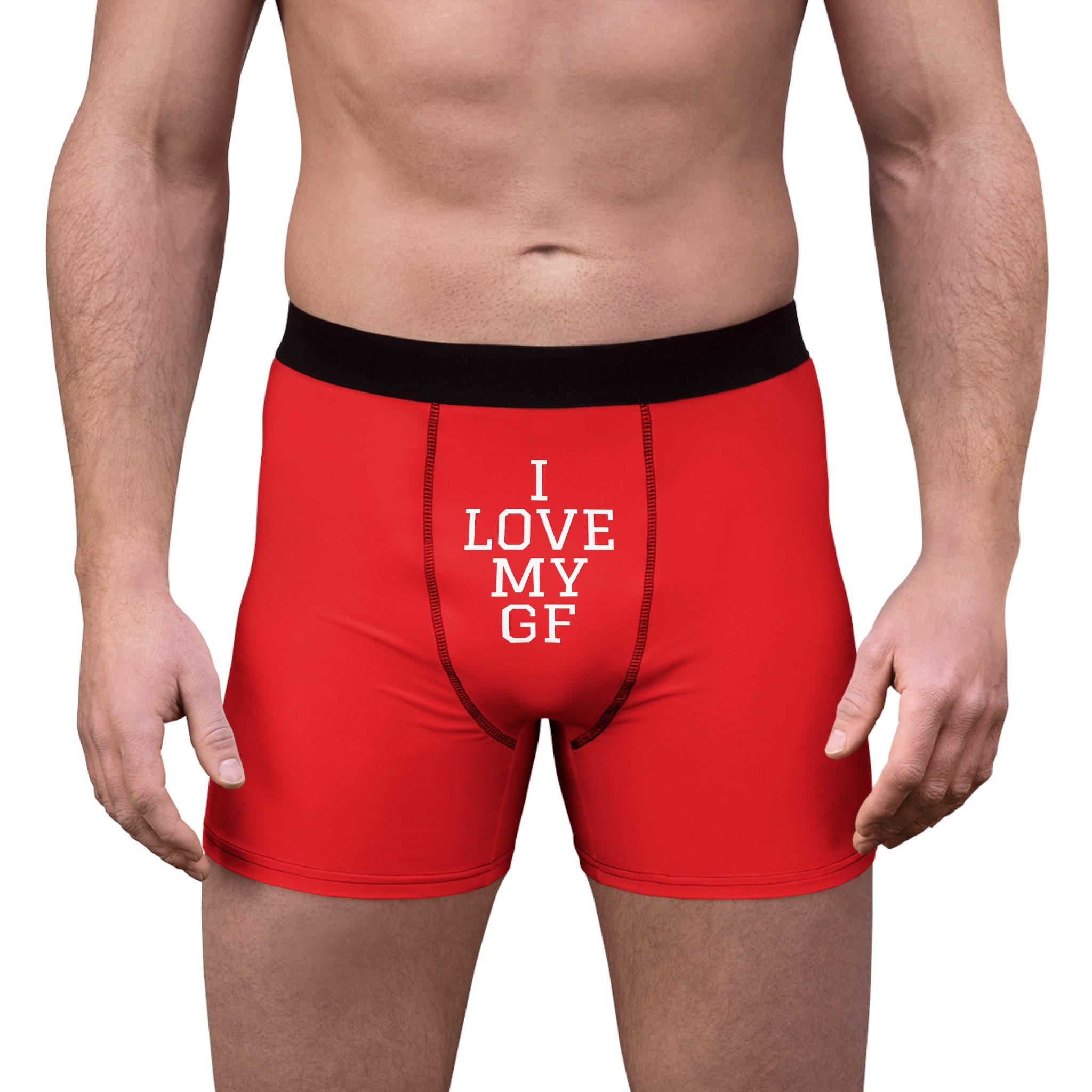  ONVOWO I Love My Girlfriend funny I Heart My Girlfriend Gifts  Mens Boxer Briefs Breathable Underwear for Men Stretch Mens Black :  Clothing, Shoes & Jewelry