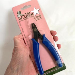 Betsy Beader CRIMP TOOL | 5-1/4” Crimping Plier For Crimp Beads | Jewelry Crimp Bead Tool | NOS