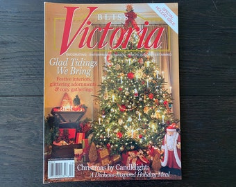 Vintage Nov/Dec 2014 Bliss VICTORIA Magazine | Special Holiday Issue | Christmas | Decorating+Enterprising Women+Traveling+Entertaining