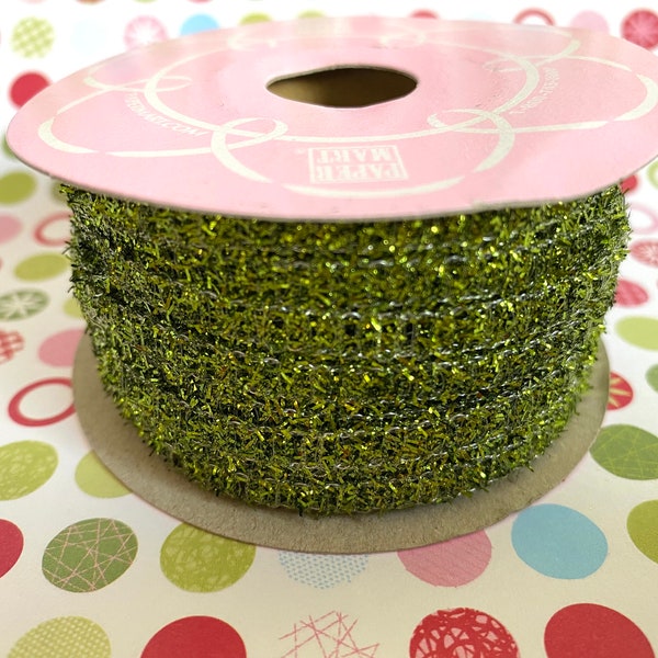 Tinsel Hair Light Green Etsy