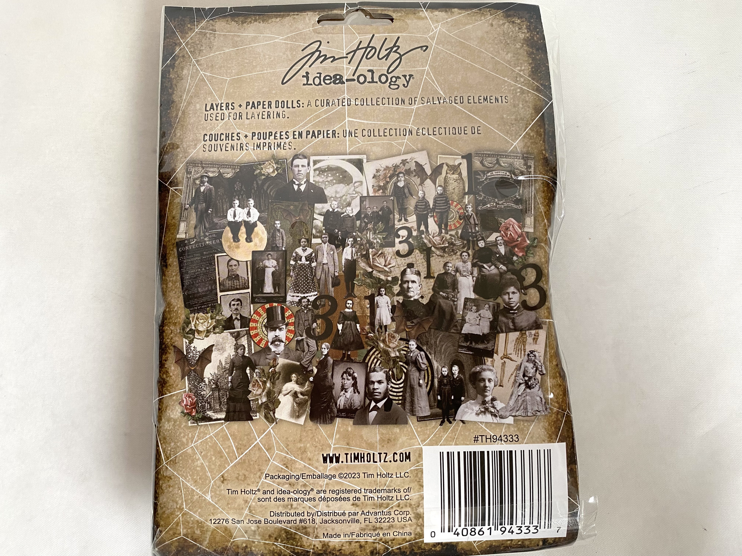 Set De 83 Recortes De Papel Vintage De Tim Holtz – Figuras De Papel De 17.8 X 13 X 3 Cm Para Scrapbooking Y Manualidades
