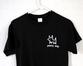 Pointy Dog Pocket T-Shirt