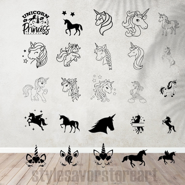 Girls unicorns svg png. Unicorn svg file for Cricut and Silhouette easy to cut unicorn SVG files for cricut