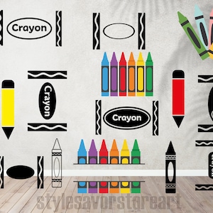 Crayon Svg, Crayon Wrapper Svg, Crayon Costume Svg, Halloween Crayon Svg, Crayon Cut File, Crayon Wrapper Cut File, Crayon Shirt Svg