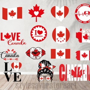 Kanada SVG, Maple Leaf SVG, Kanada Tag Bundle, Kanada Flagge Png, Maple Leaf T Shirts Design, Kanada SVG Art
