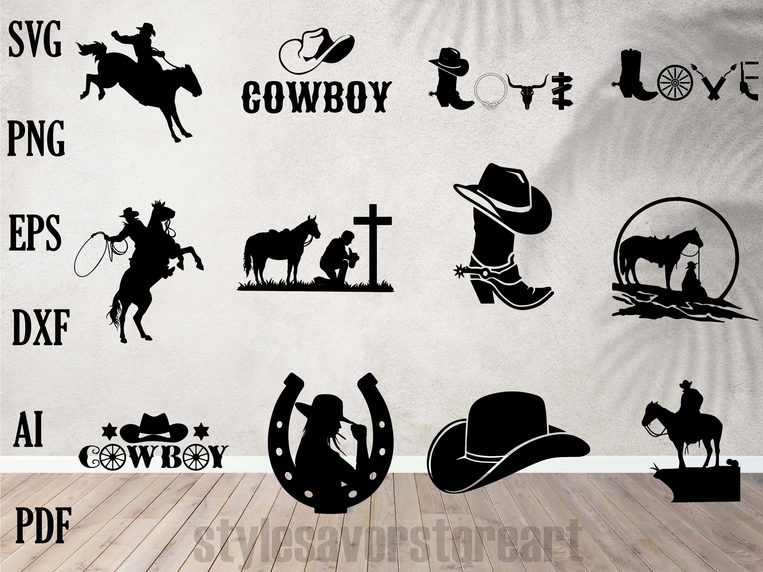 Cowboy Svg Bundle,Cowboy Png,Rodeo Svg,Western Svg,Cowboy Svg,Dxf, Png,Cowboy Family,Western,West Cowboy Svg,Cut Files For Cricut,Silhouette