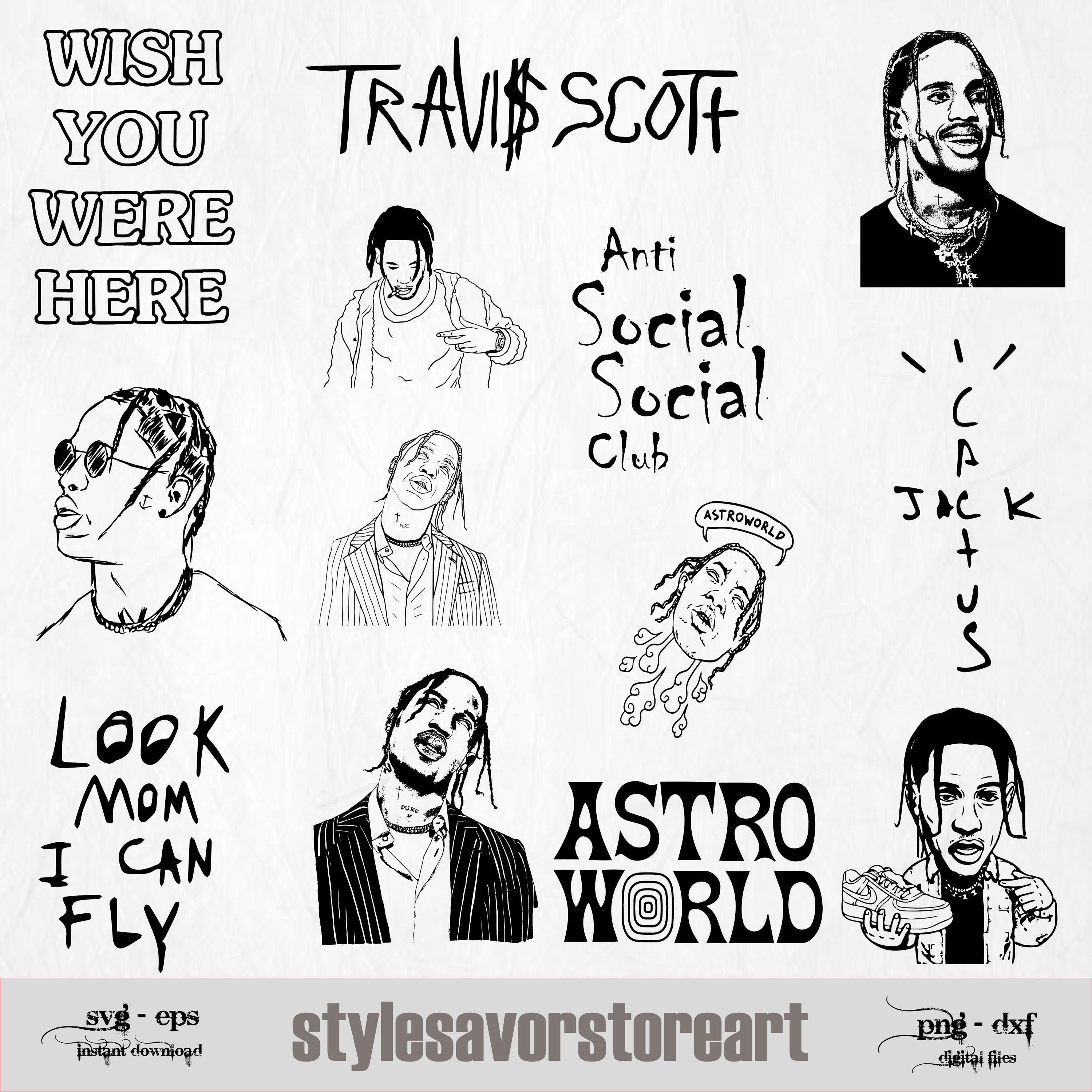 Travis scott cactus jack - Etsy 日本
