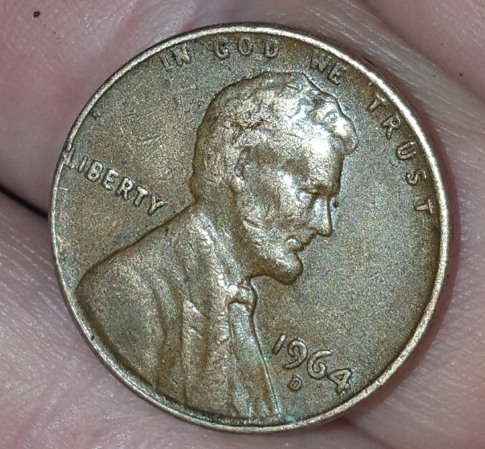 1964 D Lincoln Penny Etsy