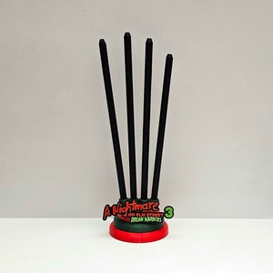 NOES 3 v1 Freddy Krueger Handschuhständer/Handschuhhalter/Horrorfilm/Freddy Krueger/Sammler/Memorabilie