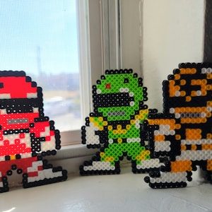 Mighty Morphin&#39; Power Rangers Pixel Art