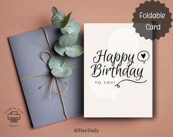 Happy Birthday To My Favourite Person, Birthday Card For Boyfriend, Girlfriend, Husband, Wife, Fiance, Romantic Birthday Card, My Soulmate