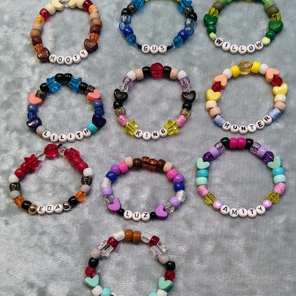 The Owl House Bracelets