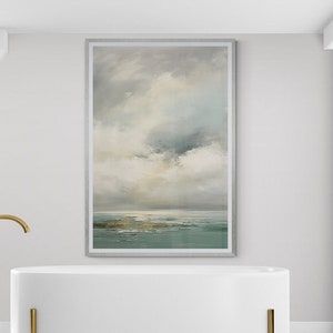 Landscape Wall Art Abstract Ocean Wall Art, Landscape Digital Download, Landscape Printable, Landscape Print, Wall Art Decor