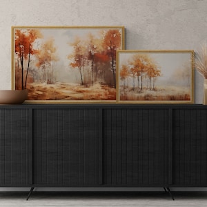 Landscape Set of 2 Digital Art, Landscape Printable, Landscape Print, Landscape Wall Art