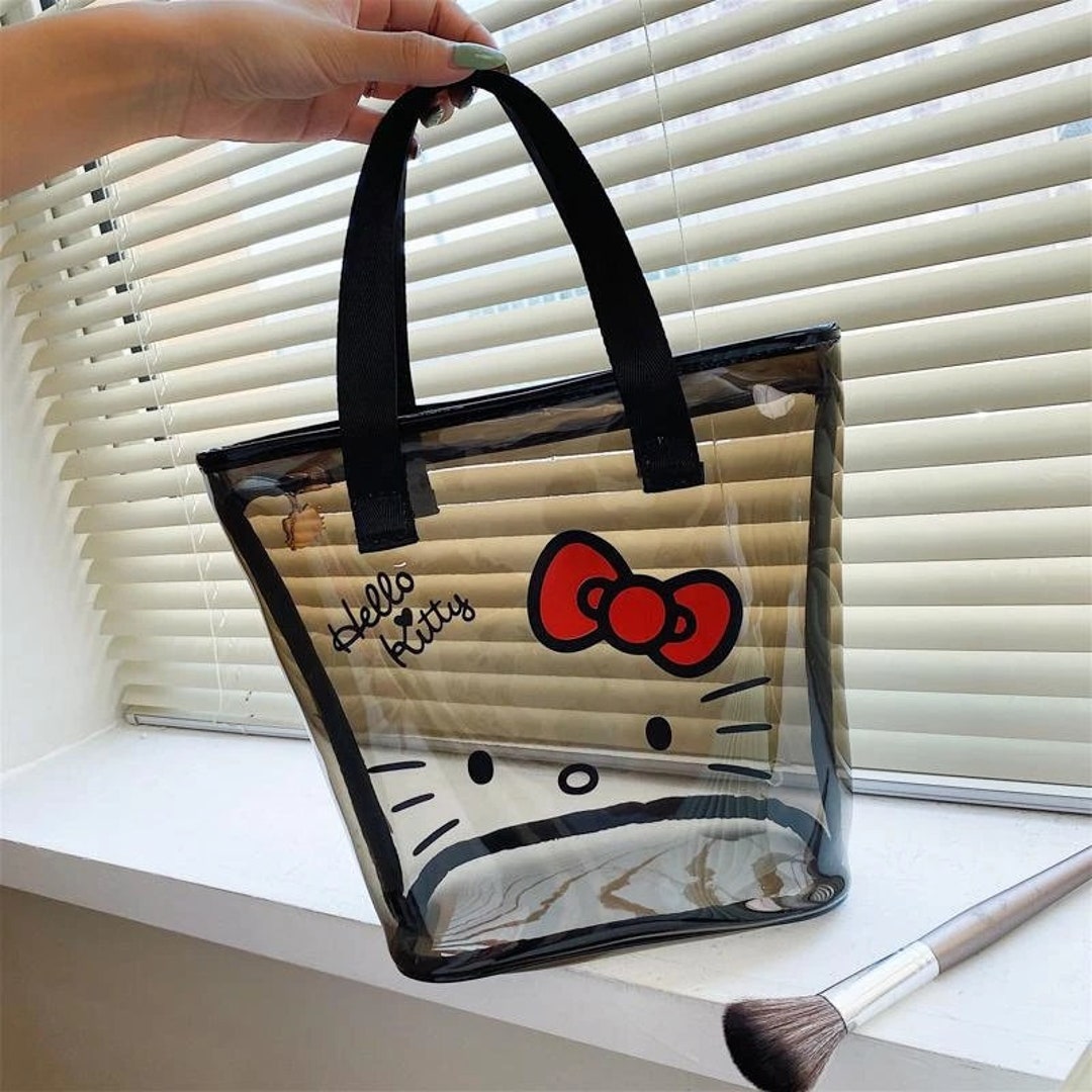 Clear Hello Kitty Bag Etsy