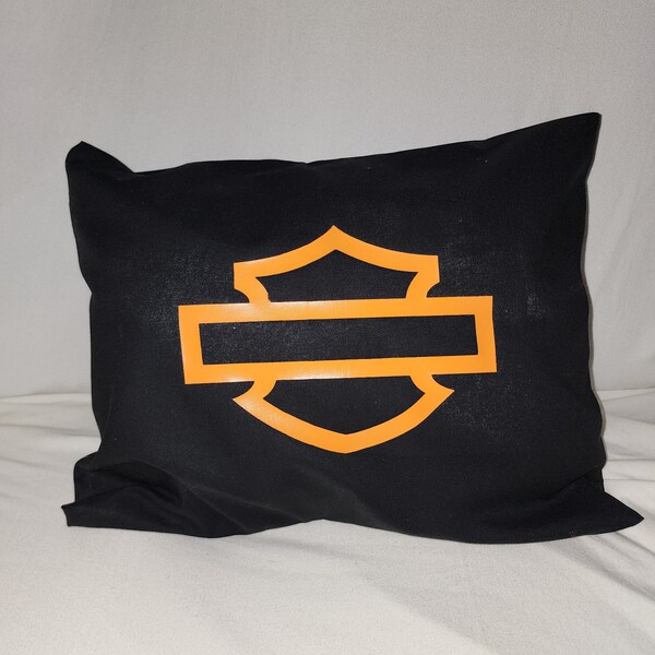 Harley Davidson Pillow Case Etsy