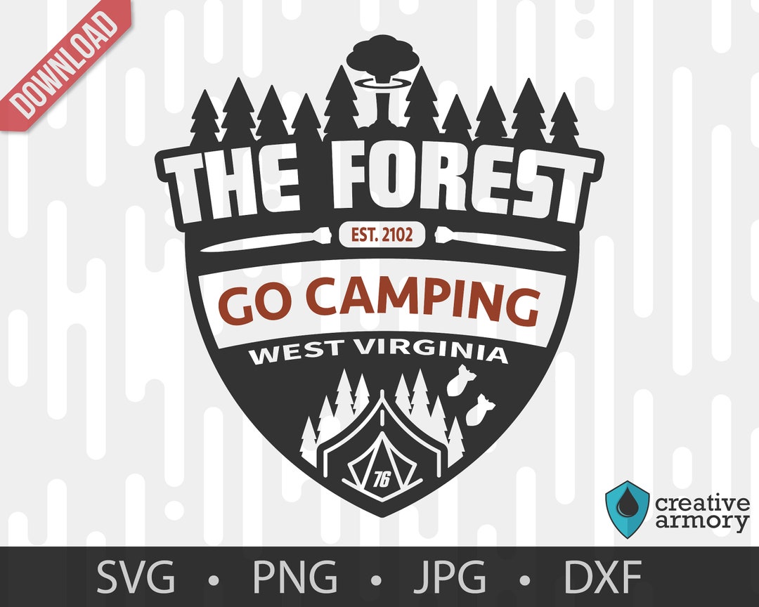 The Forest SVG, Fallout 76, Digital SVG Download, Cricut Cut File ...