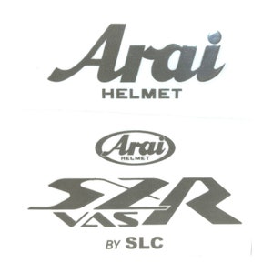 Arai SZR VAS fram- och bakklistermärken
