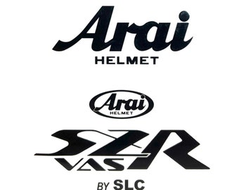 Arai szr vas voor- en achterstickers