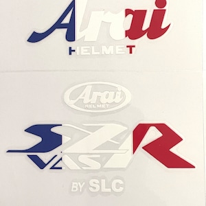 Stickers ARAI SZR VAS Deco PSG (avant/arrière) – Sound Lab Concept