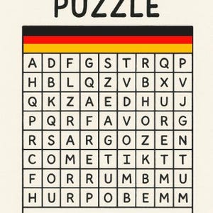 Wortsuchrätsel in Deutsch: Anfänger-Bundle - 20 thematische Wortsuchrätsel zum Beherrschen des deutschen Grundwortschatzes