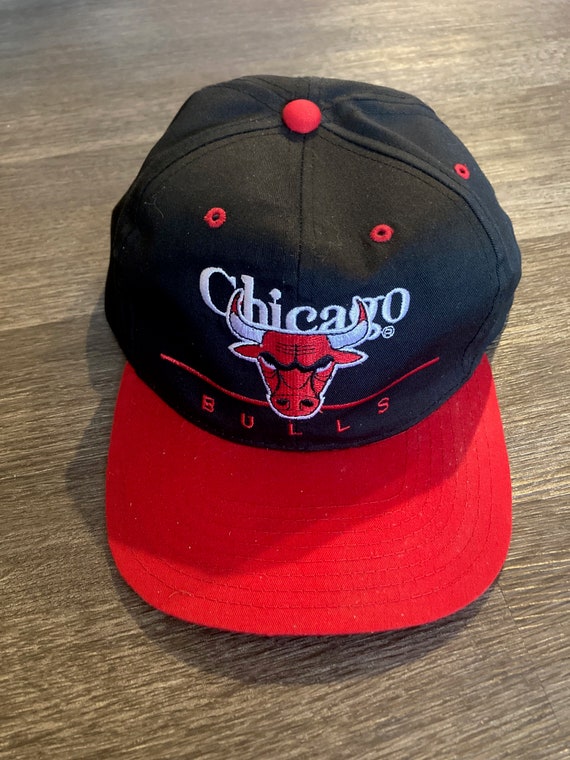 Vintage 1996 Chicago Bulls NBA Championship Snapback Cap — DEAD