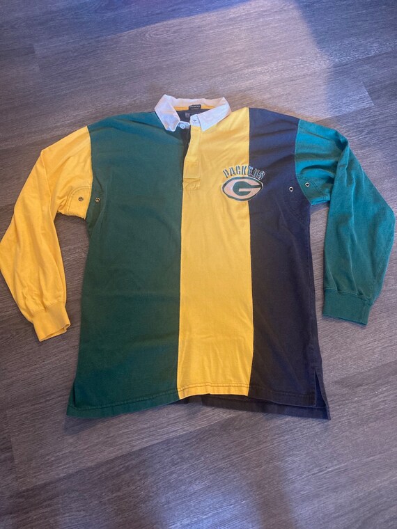 Green bay hot sale packers rugby shirt