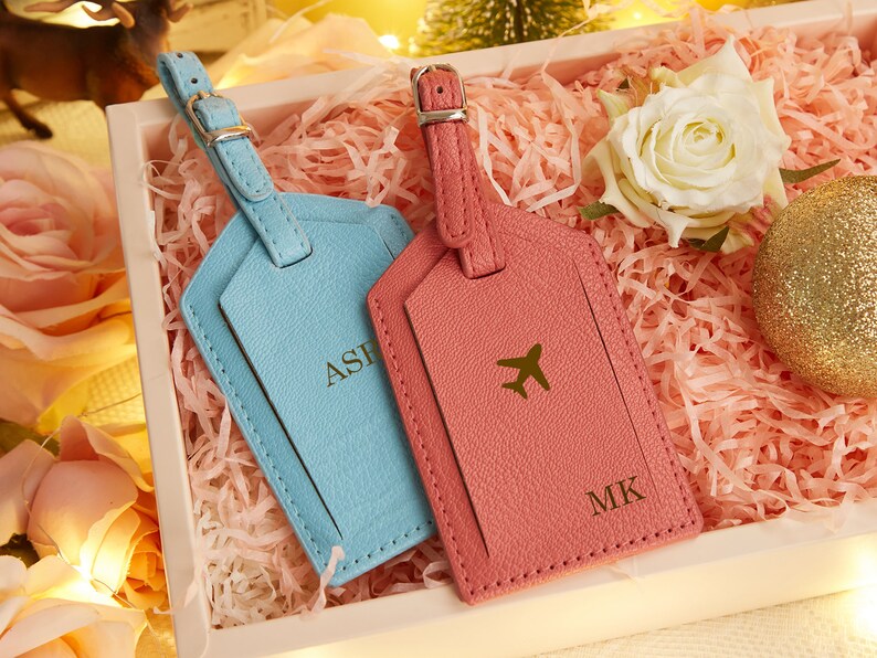 Leather Luggage Tags Personalized Engraved Luggage Tag Etsy UK