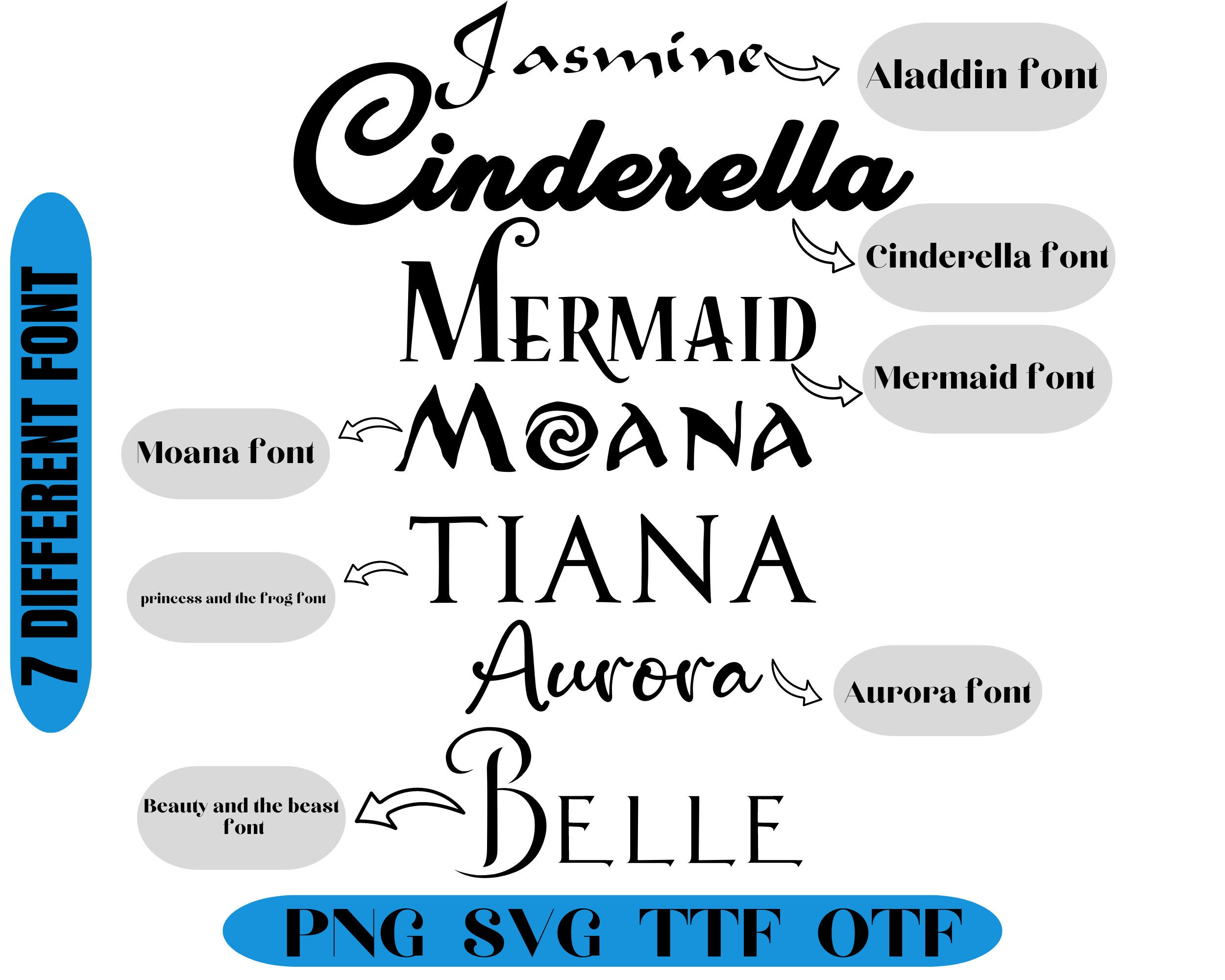 Moana number font - Etsy 日本