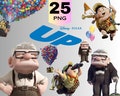 up movie png up house png Instant Digital Download High Quality 300 dpi Up Characters Logo  and more png