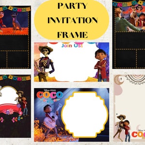 Coco Clipart Mega Pack: Birthday Printables, Cake Toppers (digital ...