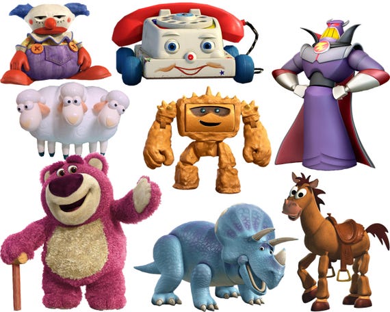 25 Pegatinas Toy Story 3 - Woody Y Buzz - 1 5/8'' - Favoritos Fiesta