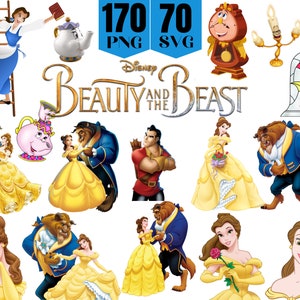 Belle Clipart Png, Belle Svg, Bella bestia svg, Princesa Clipart, Princesa Png, la bella y la bestia, Princesa Fiesta, Descarga Digital