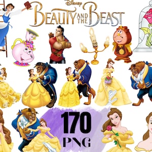 Belle Clipart, Belle Png, Princess Clipart, Princess Png, Beauty and the beast Png, Beauty Beast art, Beauty Clipart, Princess party