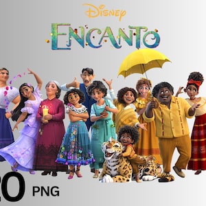 Encanto Clipart Png Encanto Logo Encanto Characters Png 20 png for encanto Encanto Family Png Mirabel png Digital Download