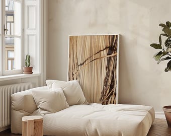 Printable Wall Art, Digital Download, Palm Tree, Home Decor, Fine Art Photography, Travel, Minimalist Wall Art, Textural Photograph