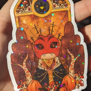 Bishop Heket cult of the lamb sticker