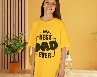 Kids Dad Ever T-Shirt | Father's Day Crown Graphic Tee