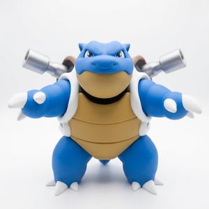 Figura Blastoise Pokémon XL +20cm | Impresión 3D Alta Calidad | Estatua Coleccionista Kanto | Hecho a Mano Forging Labs