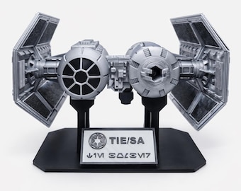 Maqueta TIE-bommenwerper Imperial Star Wars | 3D-vertoning | Samen met tentoonstellingen