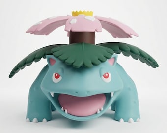 Figura Venusaur Pokémon XL +20 cm | Impressie 3D Alta Calidad | Estatua Coleccionista Planta | Hecho a Mano-smeedlabs