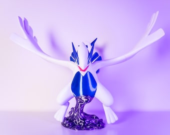 Figura Lugia Pokémon XL | Estatua impresa en 3D | Figura coleccionista artesanal | Decoración Gaming | Forging Labs