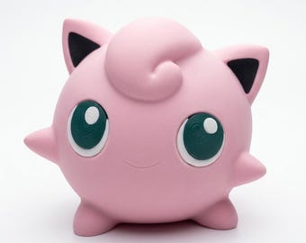 Figuur Jigglypuff Pokémon Impresión 3D Alta Calidad | Miniatura Coleccionista Kawaii | Regalo Geek Hecho a Mano Forging Labs